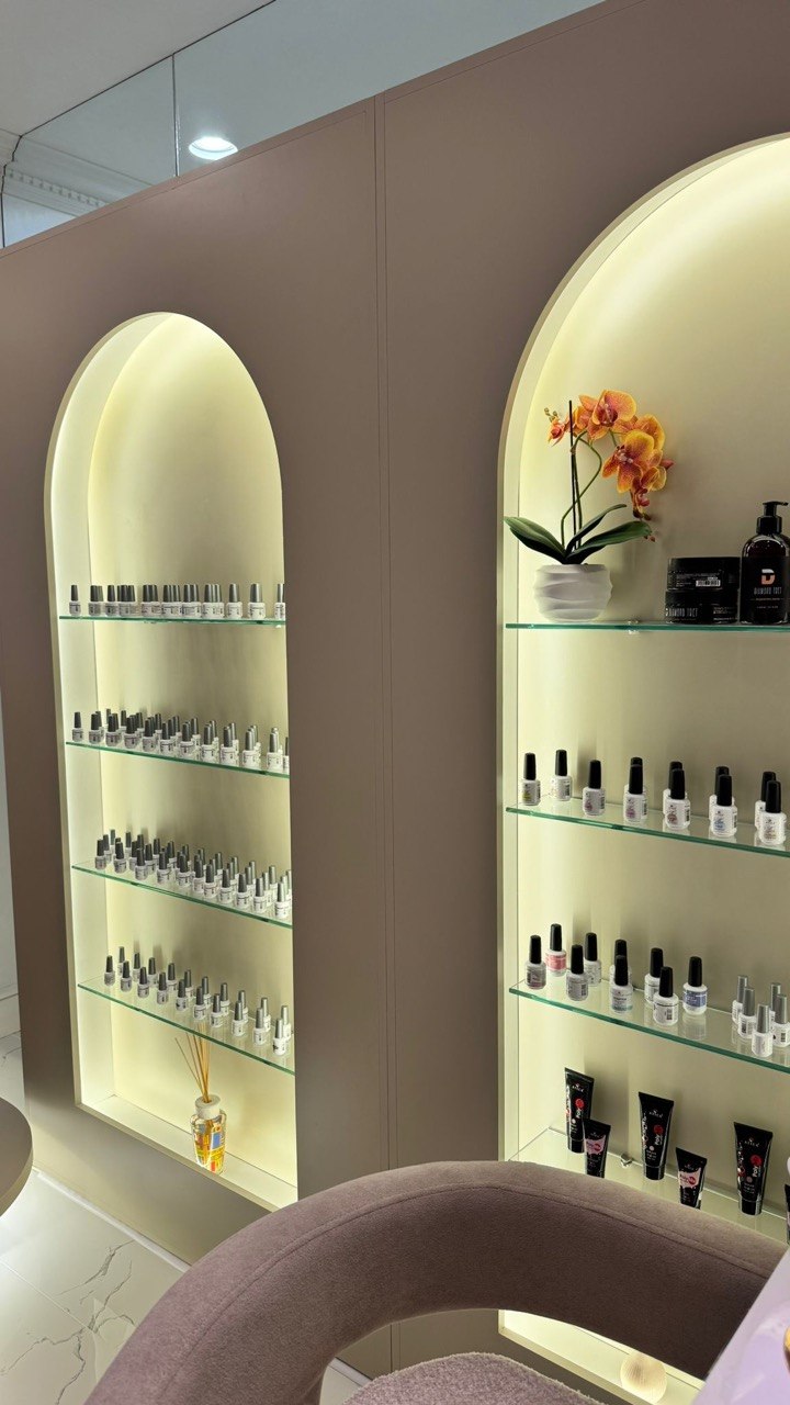 Interieur van de skin & beauty studio in Antwerpen