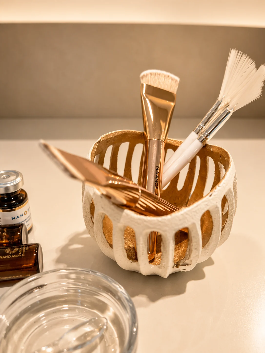 Facial treatment in the RA Beauty treatment room 4