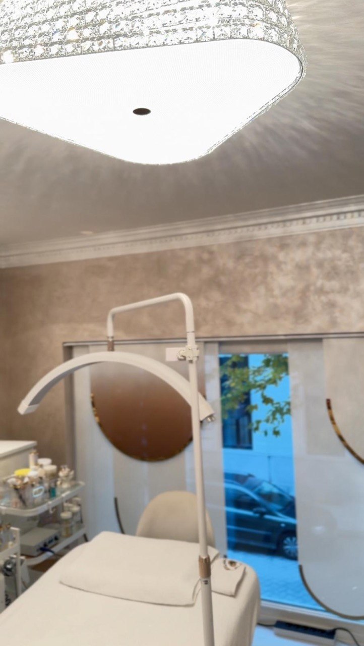 Interieur van de skin & beauty studio in Antwerpen