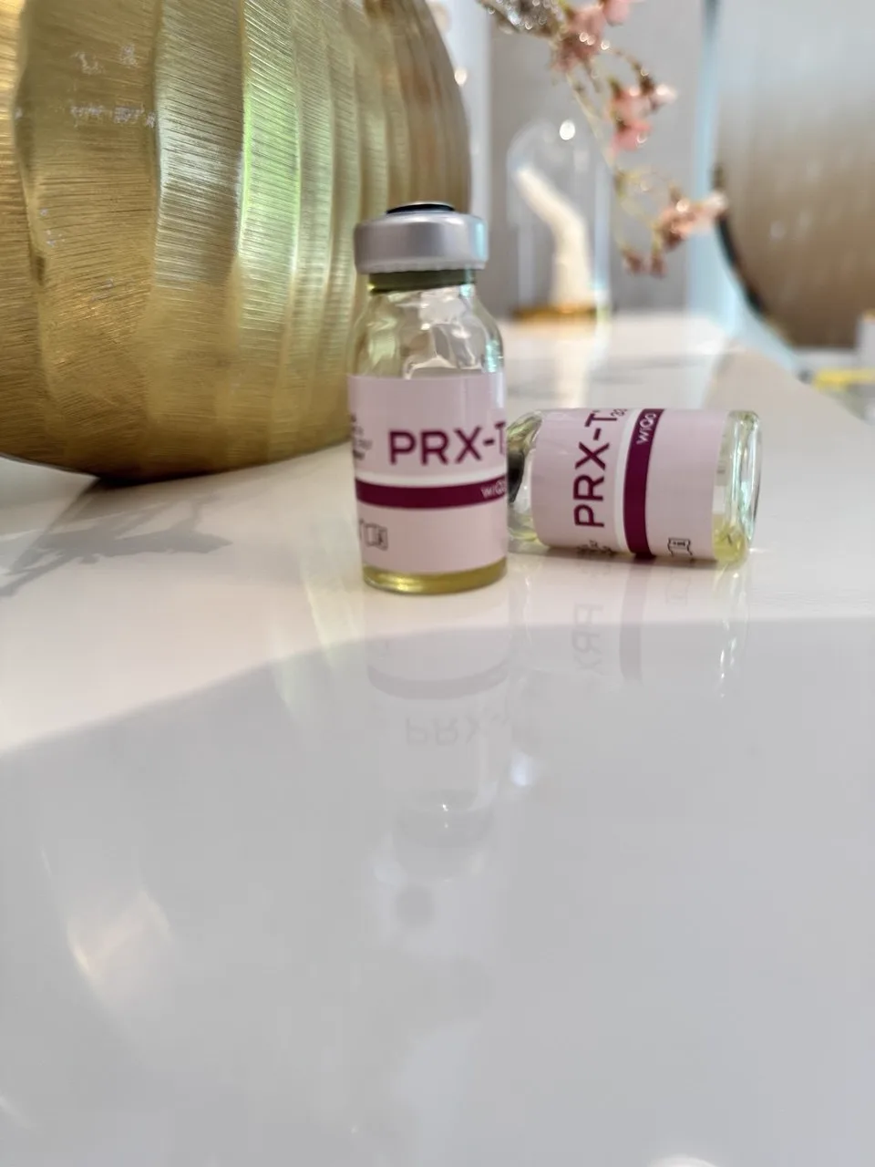 Facial treatment in the RA Beauty treatment room