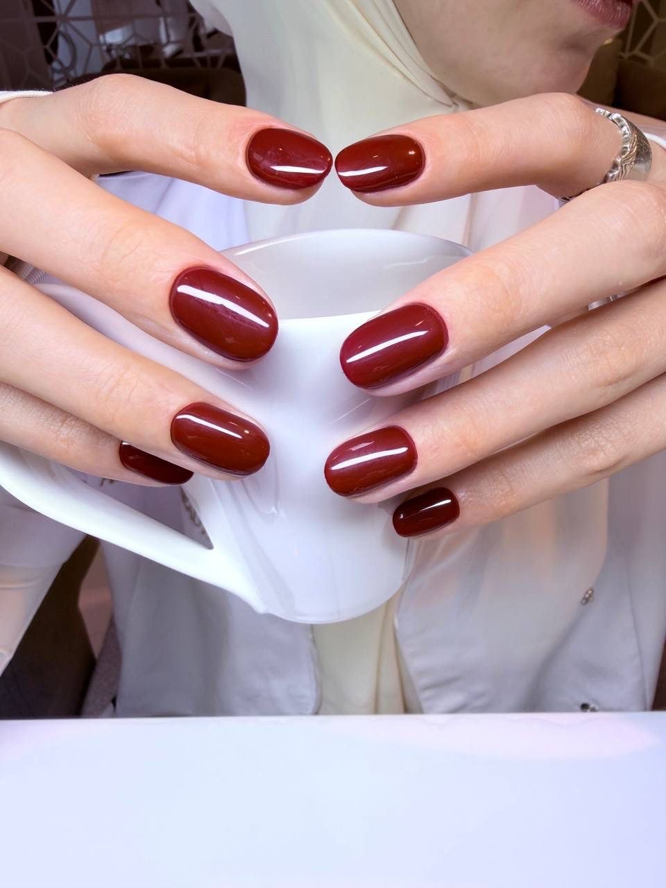 Manicure treatment at RA Beauty