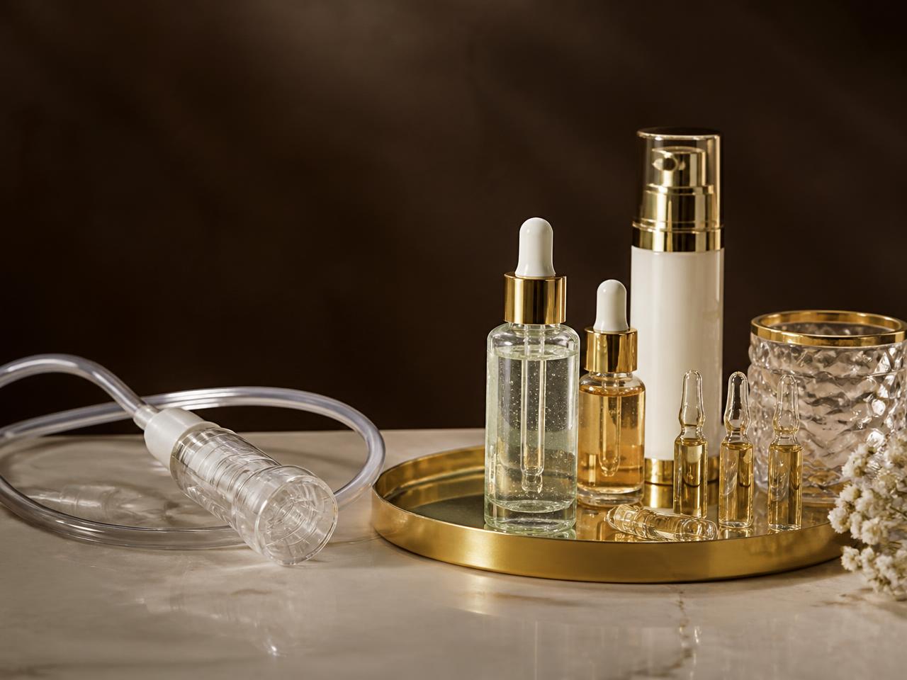 Toestelbehandeling in de behandelkamer van RA Beauty